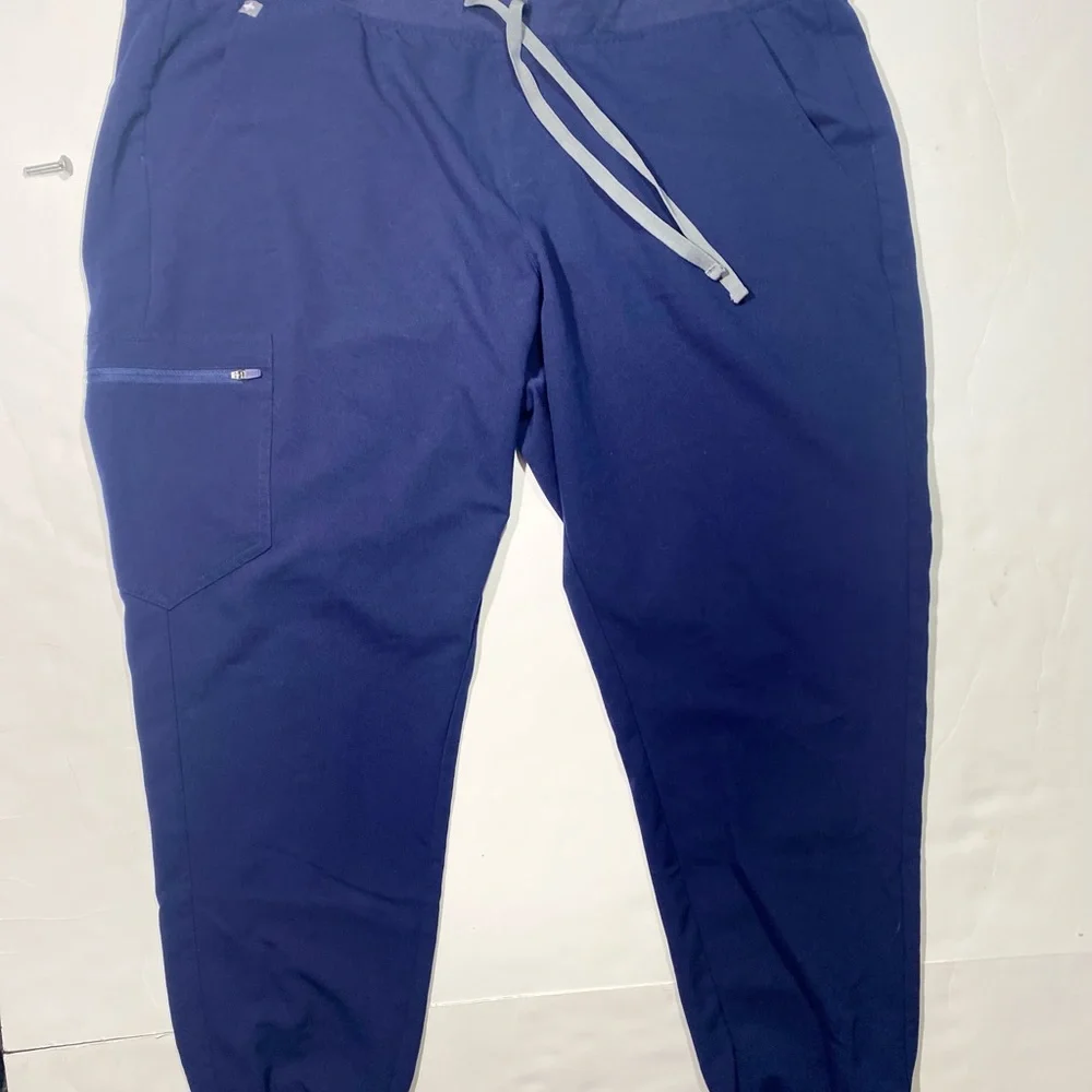 - Figs Navy Blue Men’s Tie Waist Jogger‎ Medical Scrubs Size XXL
